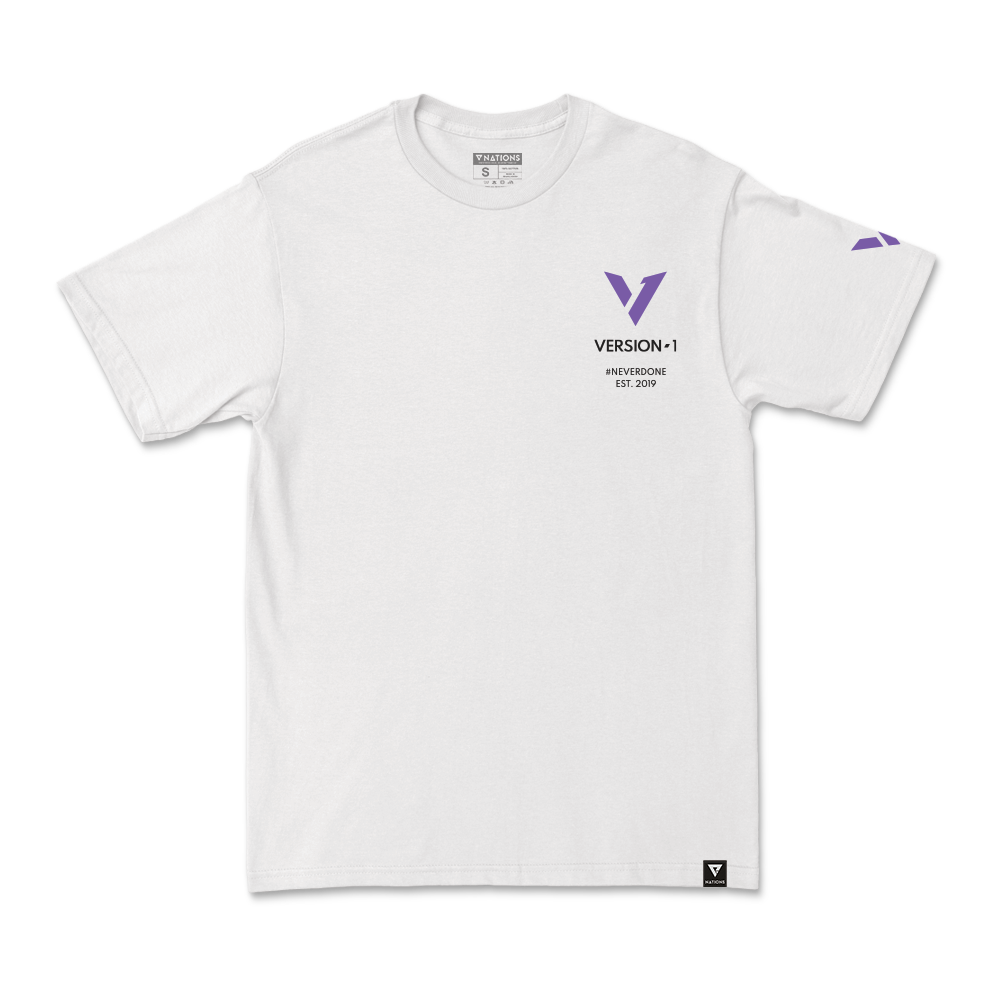 Version1 Essentials White T-shirt
